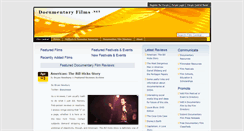 Desktop Screenshot of documentaryfilms.net